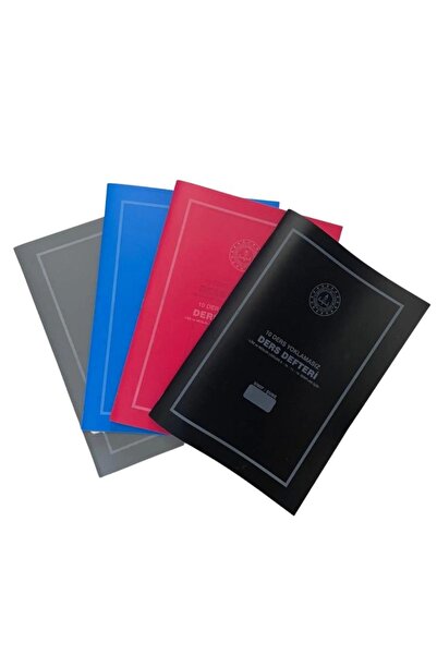 Gülpaş Yoklamasız Ders Defteri 10 Ders Plastik Kapak 25x35 425