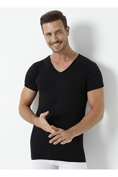 Disa V Yaka Erkek T-shirt