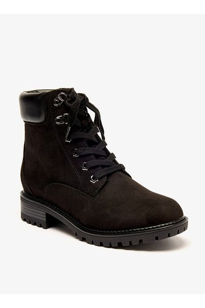 Lee Cooper Women's Ankle Boots with Zip Closure and Block Heels