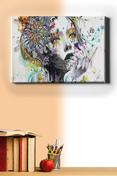 kendinyaphobi Sayılarla Boyama Seti Kasnaklı Renkli Düş 3 60 X 75 Cm