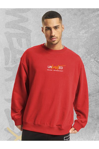 WEARTEX Unisex Oversize Sweatshirt - Crew Neck, Unlimited Printed Hoodie