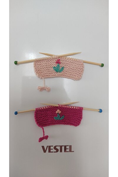 YEŞİM KÖK El Yapımı 2'li Buzdolabı Magneti Şis Örgü