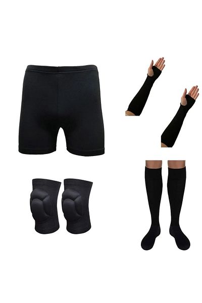 Evox Volleyball Leggings Knee Pads Ellik Socks Set