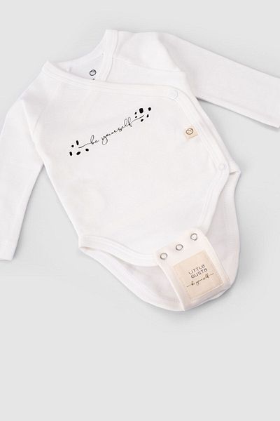 Little Gusto Organic Cotton Baby Bodysuit Extension Apparatus 2 Pieces (8.5MM)