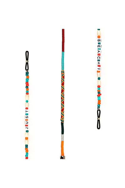 Happy-Nes Just Beachy - Beaded Glasses Strap with Pearl Detail