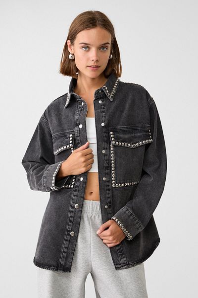 Stradivarius Black Women Jackets Styles Prices Trendyol Page 2
