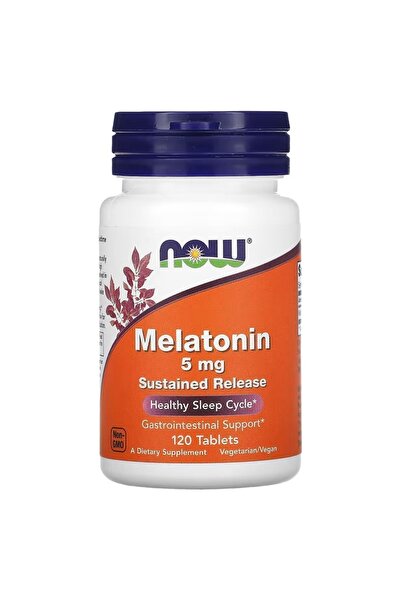 Now Foods Melatonin 5 mg 120 Tablets