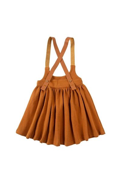 Little Gusto Gilet Dress Kids Tile Organic Cotton