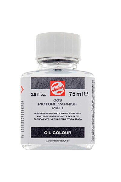 Talens : Picture Varnish Glossy : Parlak Yağlı Boya Verniği : 002 : 75 Ml