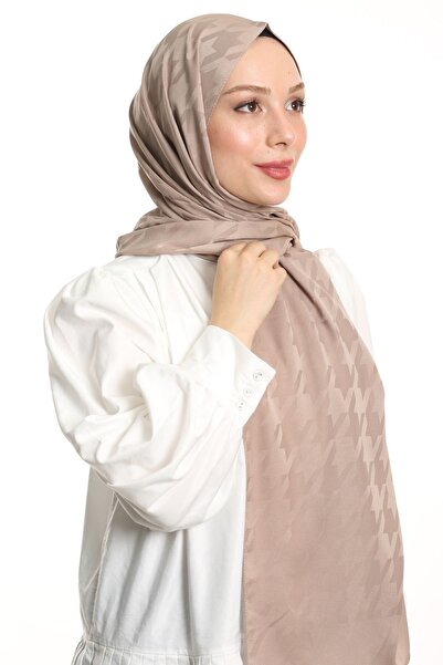 m moon scarf High Quality Mink Houndstooth Patterned Shawl - Imported Fabric and Italian Sewing