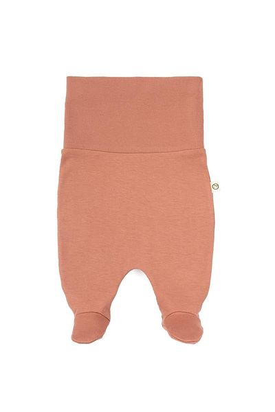 Little Gusto High Waist Booties Trousers Newborn Pink Organic Cotton