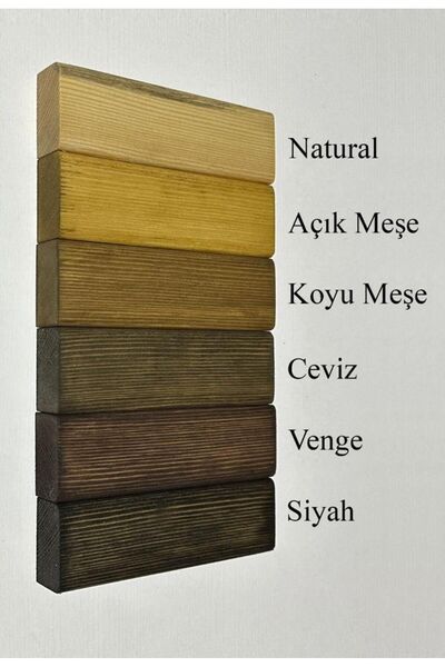 O&A WOOD Doğal Ahşap Şaraplık, Şarap Rafı, 4'lü Ahşap Şaraplık, Siyah