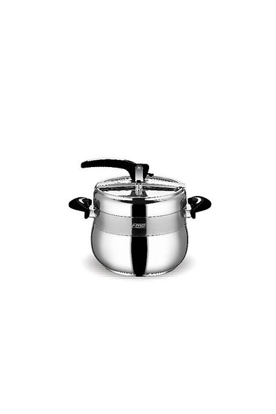 FMS 12 Liter Black Casserole Pot - with Pressure