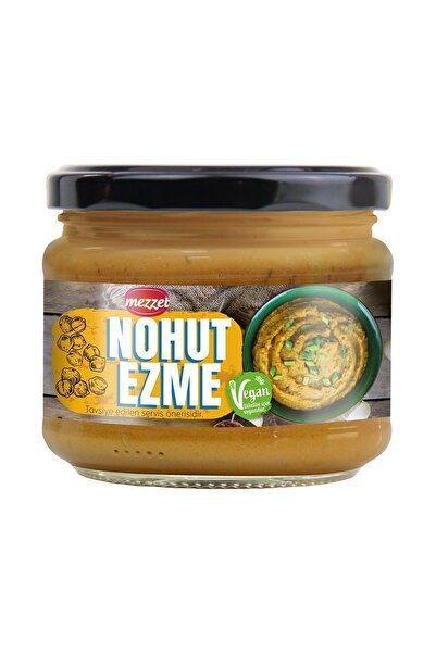 Mezzet Sebzeli Nohut Ezme Dip Sos 280 g - Maydanozlu ve Soğanlı Vegan Meze