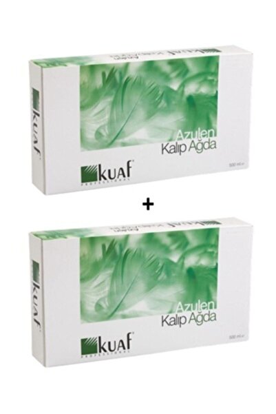 Kuaf Yeşil Azulen Kalıp Ağda 2 Adet 400+400 Gr