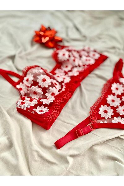 ARONA Papatya Model Bra Set
