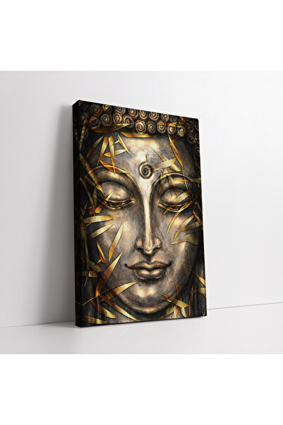 KOSS Dijital Tablou pe pânză cu statuia etnică a lui Buddha