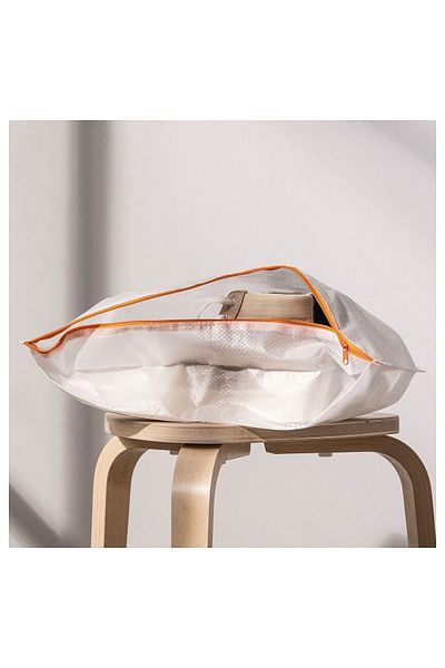 IKEA Κουτί με Πάρκο, Λευκό-πορτοκαλί 48x22 εκ