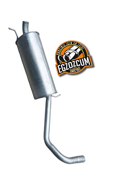 EGZOZCUM Volkswagen Polo Uyumlu arka susturucu egzoz eksoz 01-2006 Güvenli