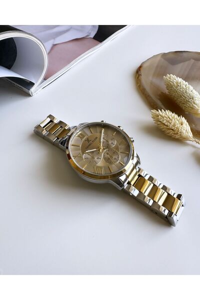 Daniel Klein Gold Gümüş Renk Kadın Kol Saati