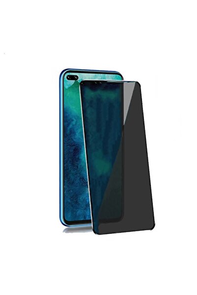 ZETT OPPO RENO 4 -Uyumlu Privacy HAYALET - Temperli Cam Ekran Koruyucu-Anti S...