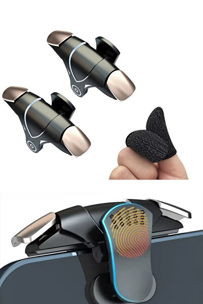 Asfal Mouse Feeling Pubg Trigger Click Sound Button Compatible with All Phones Finger Gloves Gift