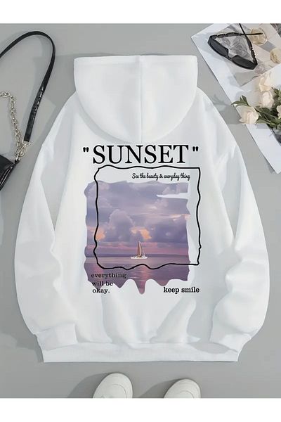 Vordevia Special Design - Φούτερ με στάμπα Sunset