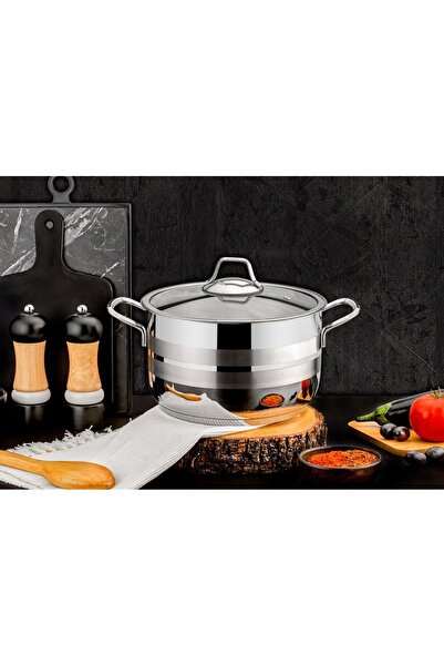 MUTFAKTAN2020 Ekin 2 Parça 16 Cm Derin Tekli Tencere