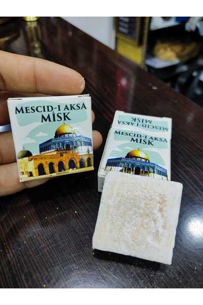 OSMANLI Mescid-i Aksa Kokulu Katı Misk 3 adet