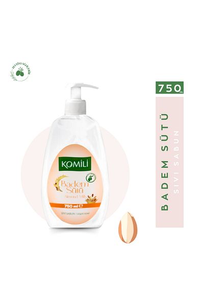 Komili 750 ml Almond Milk Soap - Pump