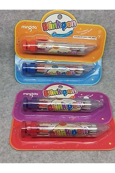 Blink قلم حبر جاف 8 قطع