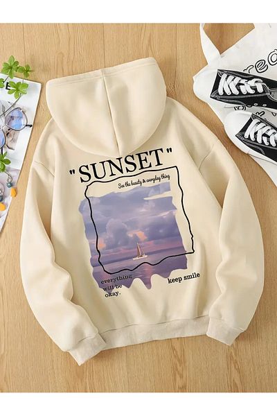 Vordevia Special Design - Φούτερ με στάμπα Sunset