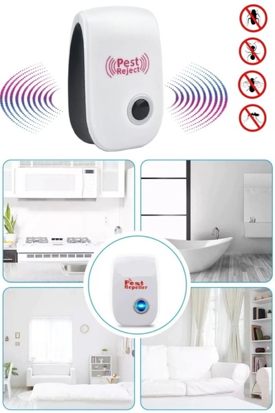 Genel Markalar Pest Reject Ultrasonik Fare Haşere Ve Böcek Kovucu Cihaz Elektirikli Sivrisinek Kovucu Xlf101
