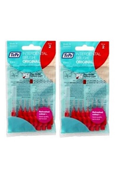 TePe Arayüz Fırçası 8 Li Kırmızı 0.5 Mm | 2 Adet