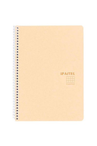 Keskin Color Yayınları Sharp Color Plastic Cover Spiral Pastel Notebook 17x24 80 Yp Striped (6 LI)327751-99