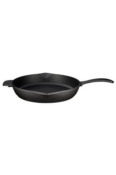 Lava Lemmoni 28cm Cast Iron Round Pan - Single Solid Handle