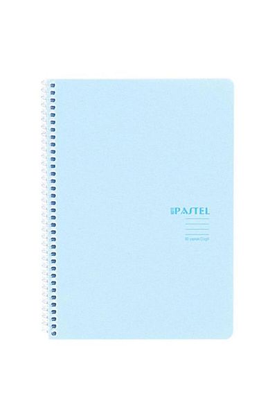 Keskin Color Yayınları Sharp Color Plastic Cover Spiral Pastel Notebook 17x24 80 Yp Striped (6 LI)327751-99