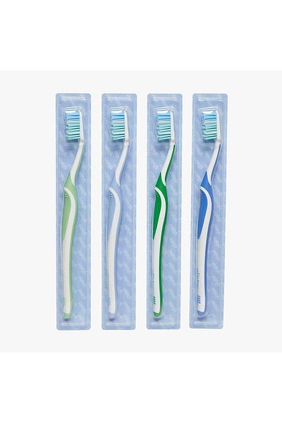 Amway Glister Advanced Toothbrush (4 Brushes) Toothbrush Medium Pack of 4