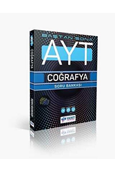 Yanıt Yayınları AYT Baştan Sona Coğrafya Soru Bankası Yanıt Yayınları