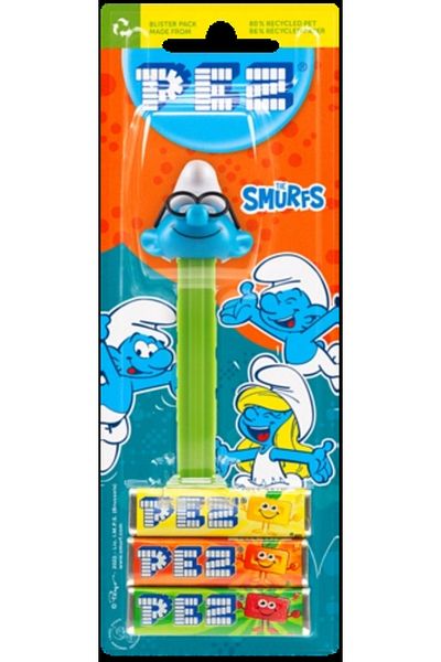 Pez Wise Smurfs