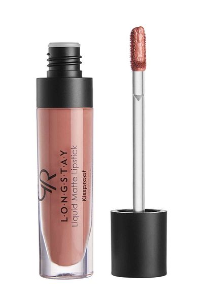 Golden Rose Longstay Matte Liquid - 16 بني دافئ، أحمر الشفاه - 8691190856168