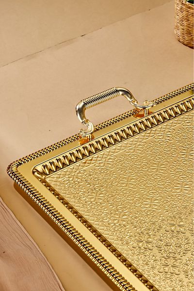 Cooker Special Series Square Model Luxury Stainless Steel Presentation Tray
