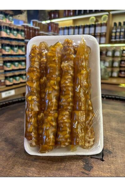 Türkiyem Organik Ürünler 1 كيلو جرام من العنب السجق المزدوج مع الجوز