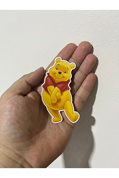 Cuppy Box Winnie The Pooh Ayıcık Büyük Boy Sticker 3 Adet