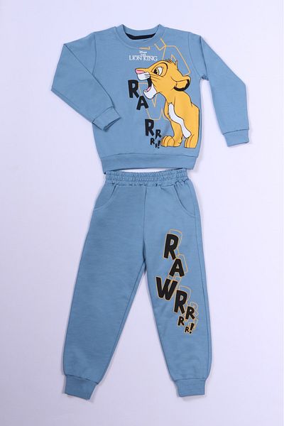 HÇM Boy's Tracksuit Set - Lion King Printed, B56