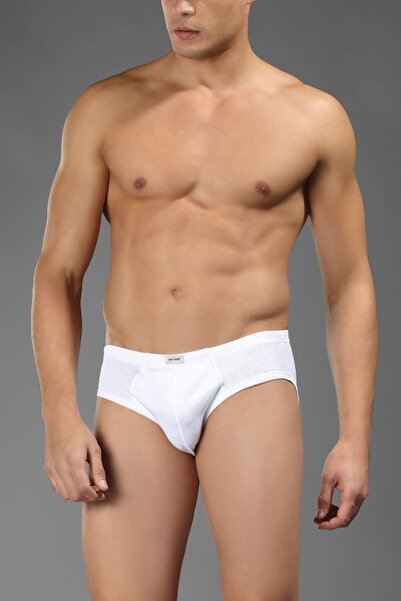 Eros Erkek Beyaz Slip İnce Es017Y0170