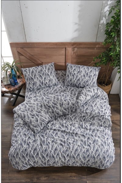 Valezium DEFNE Двоспальний комплект постільної білизни - 200x220 Простирадло та 2 наволочки