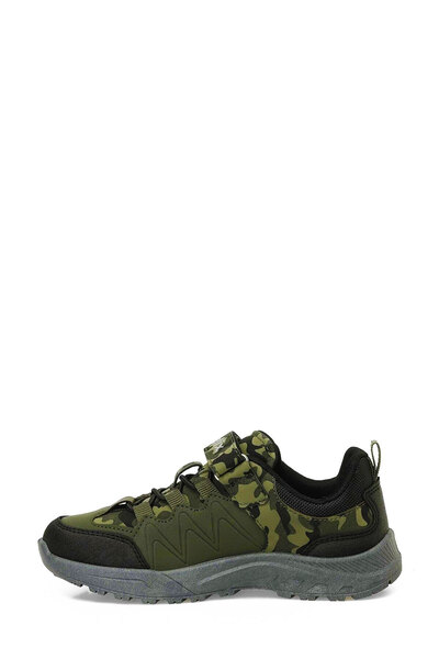 Kinetix Erkek Çocuk Haki Kaymaz Taban Bantlı Outdoor Ayakkabı - Boy Child Outdoor Shoes