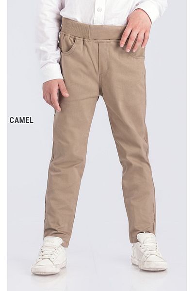 Mıstık Bebe School Trousers - Elastic Waist Design