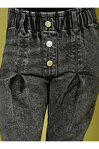 LilPicks By Styli Paper Bag Waist Slim Fit Jeans